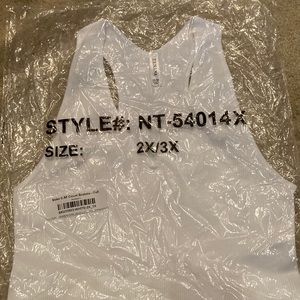 White Zenana tank top